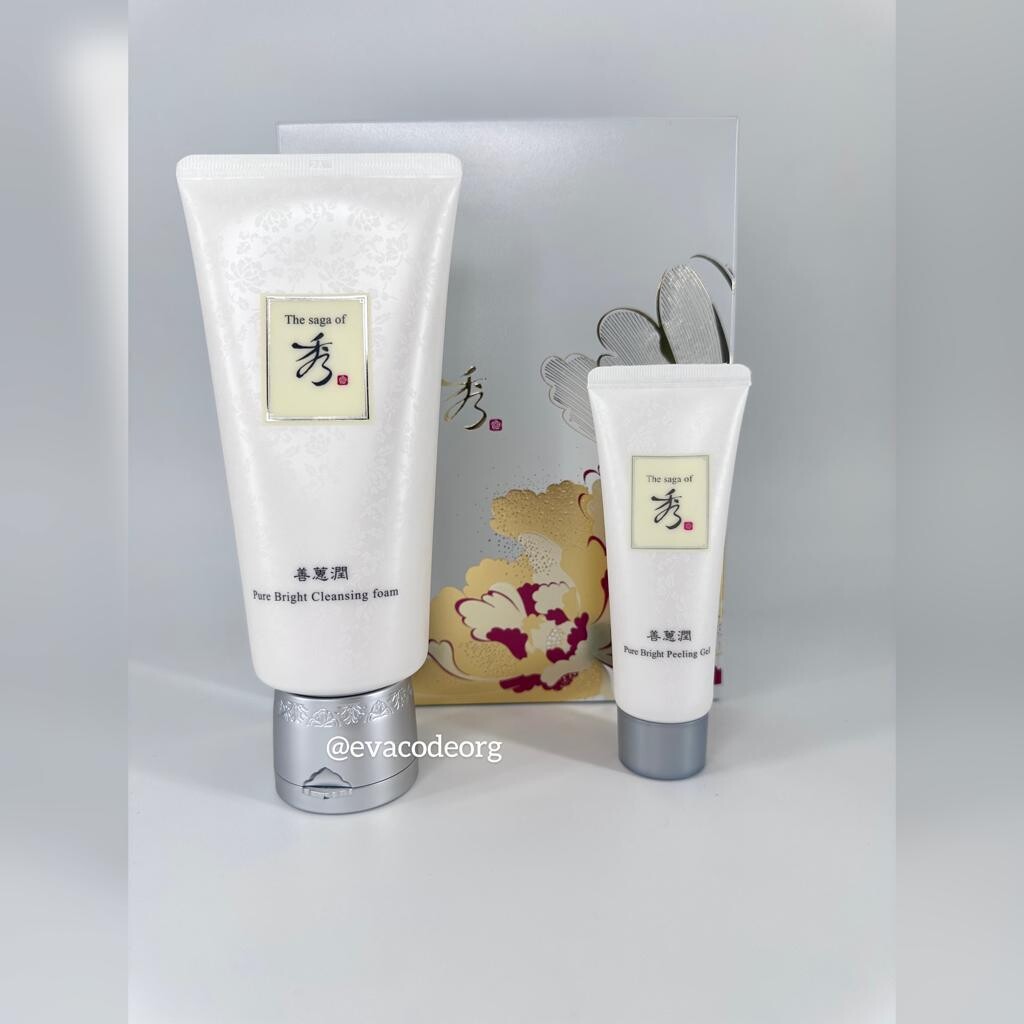The saga of Xiu Pure White Cleansing Foam Special Set (вес 370 гр)