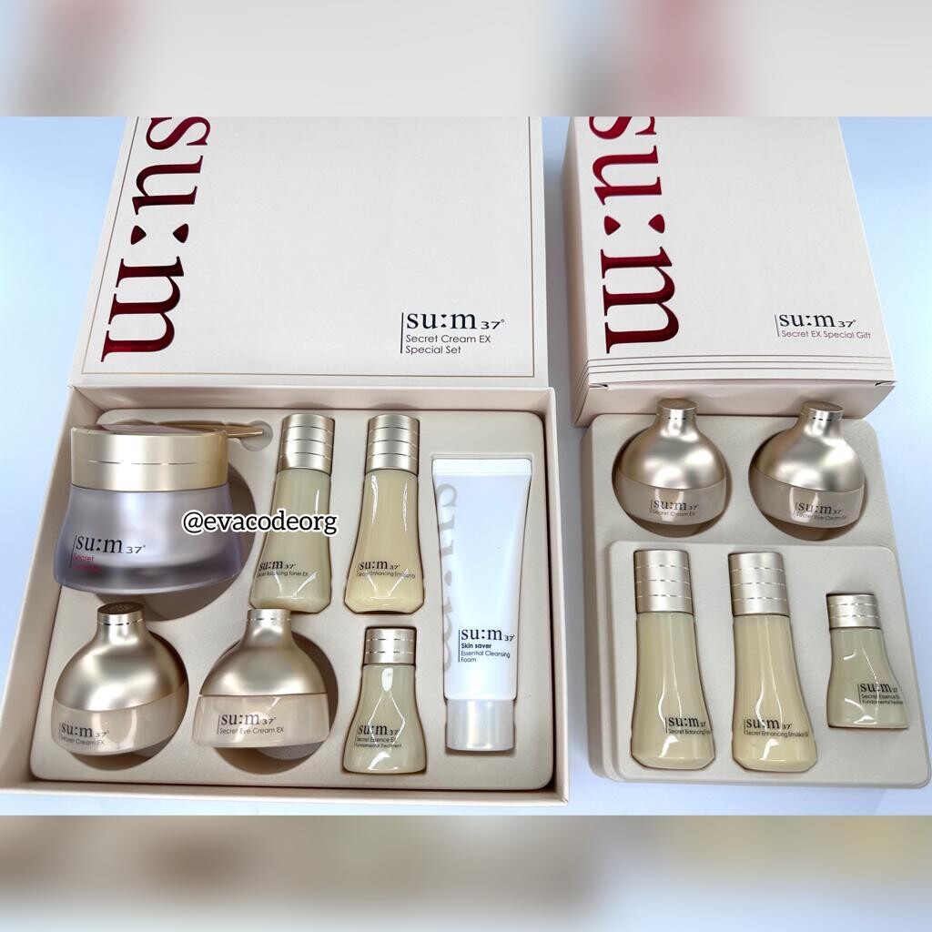 Su:m37 Secret Cream EX Special Set (вес 970 гр)