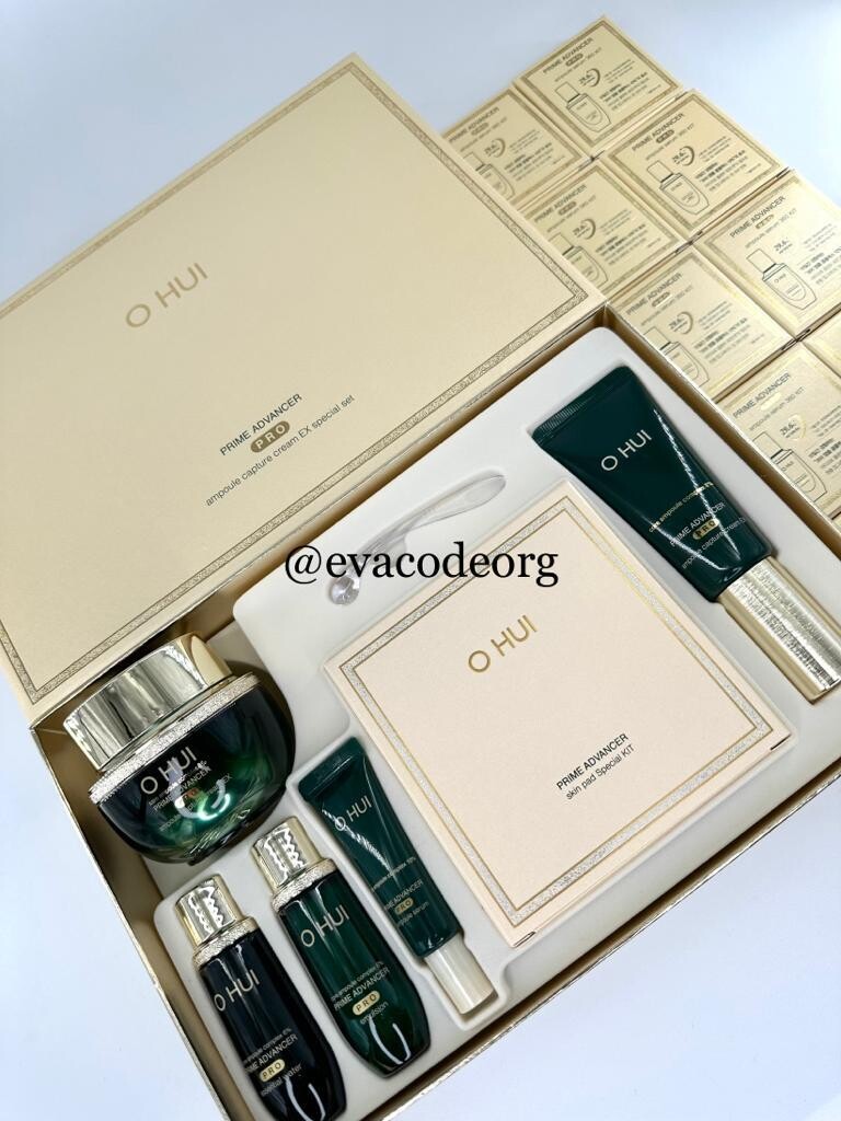 O HUI PRIME ADVANCER PRO ampoule capture cream EX Special Set (вес 1320 гр)