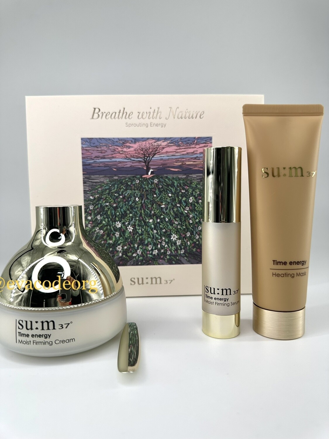 SU:M37 Time Energy Moist Firming Cream Special Set (вес 815 гр)