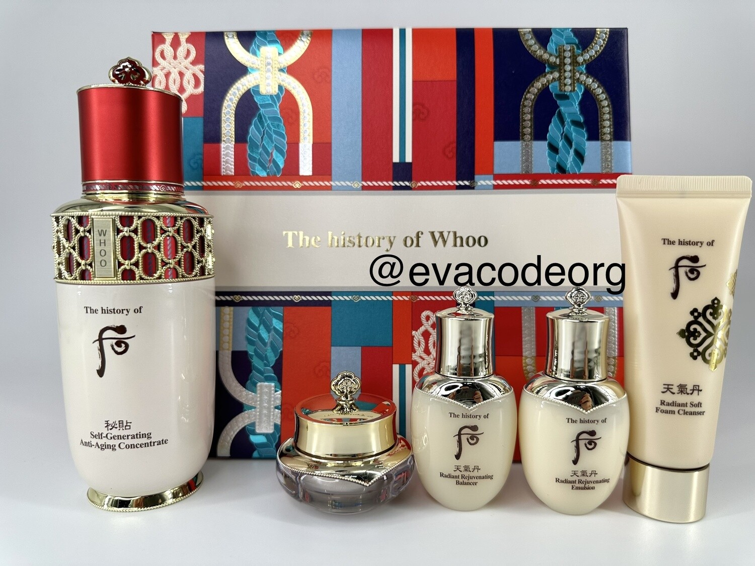 The history of Whoo Bichup Self-Generating Anti-Aging Concentrate Special Set (вес 800 гр)