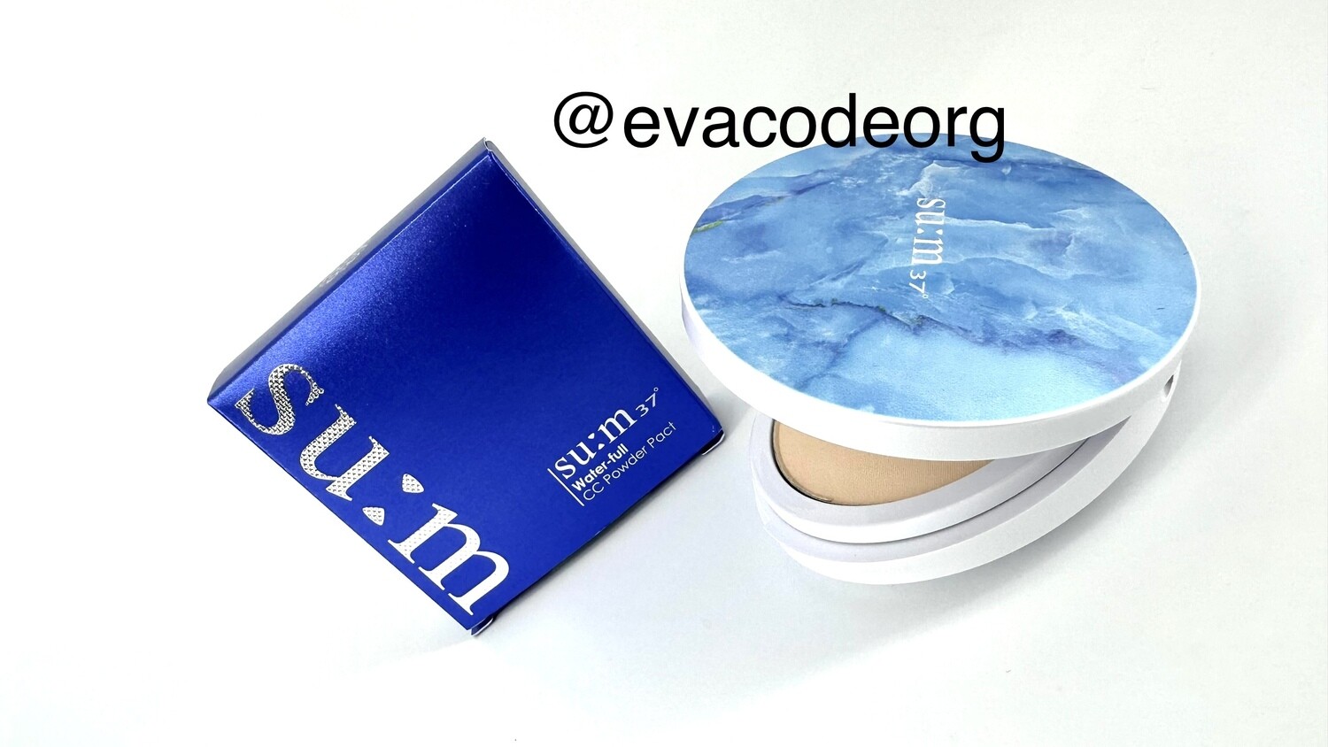 SU:M37 Water-full CC Powder Pact (вес 75 гр)
