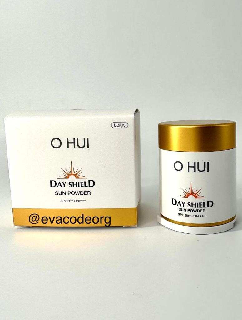 O HUI Day Shield Sun Powder  02 Beige SPF50+/PA+ (вес 105 гр)