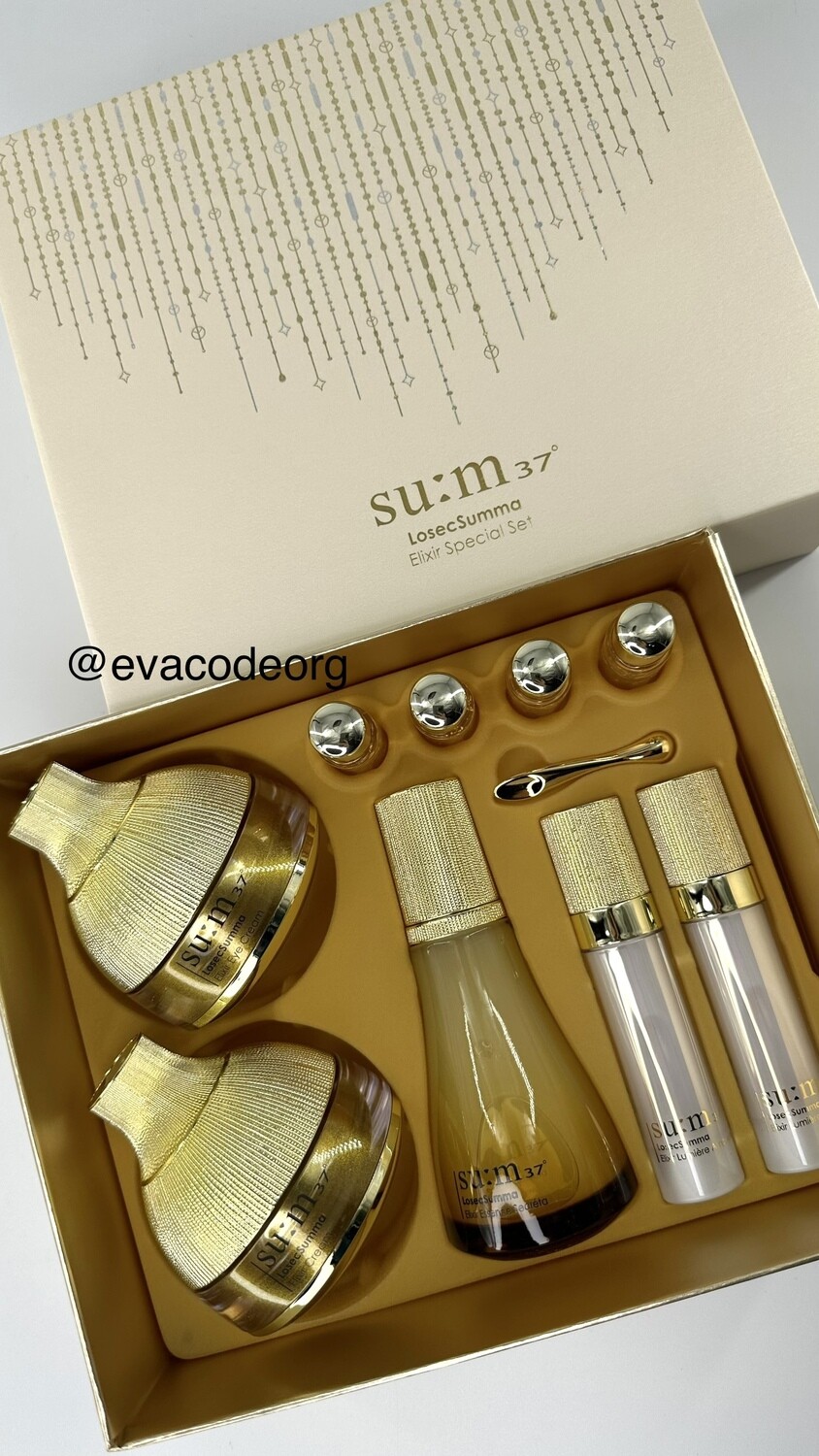 SU:M37 LosecSumma Elixir Special Set (крем для лица и глаз, вес 1030 гр)