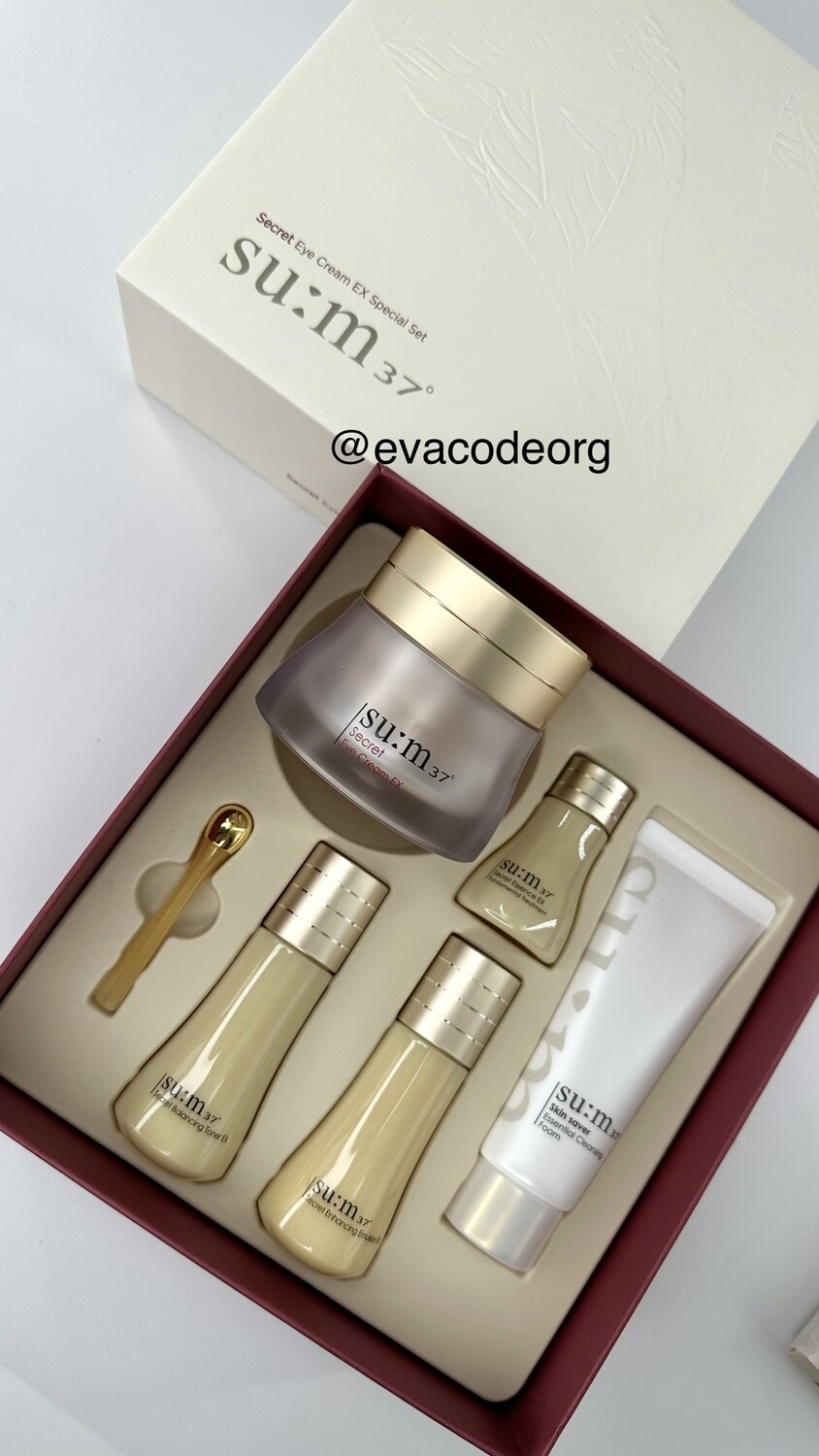 SU:M37 Secret Eye Cream EX Special Set (вес 680 гр)
