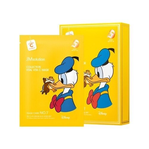 JMSOLUTION / Disney Collection Vital Vita C Mask (Тканевая маска с витамином С)