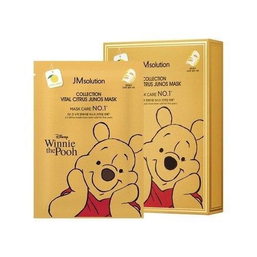 JM SOLUTION Disney Collection Vital Citrus Junos Mask (Тканевая маска с экстрактом юдзу и прополисом)