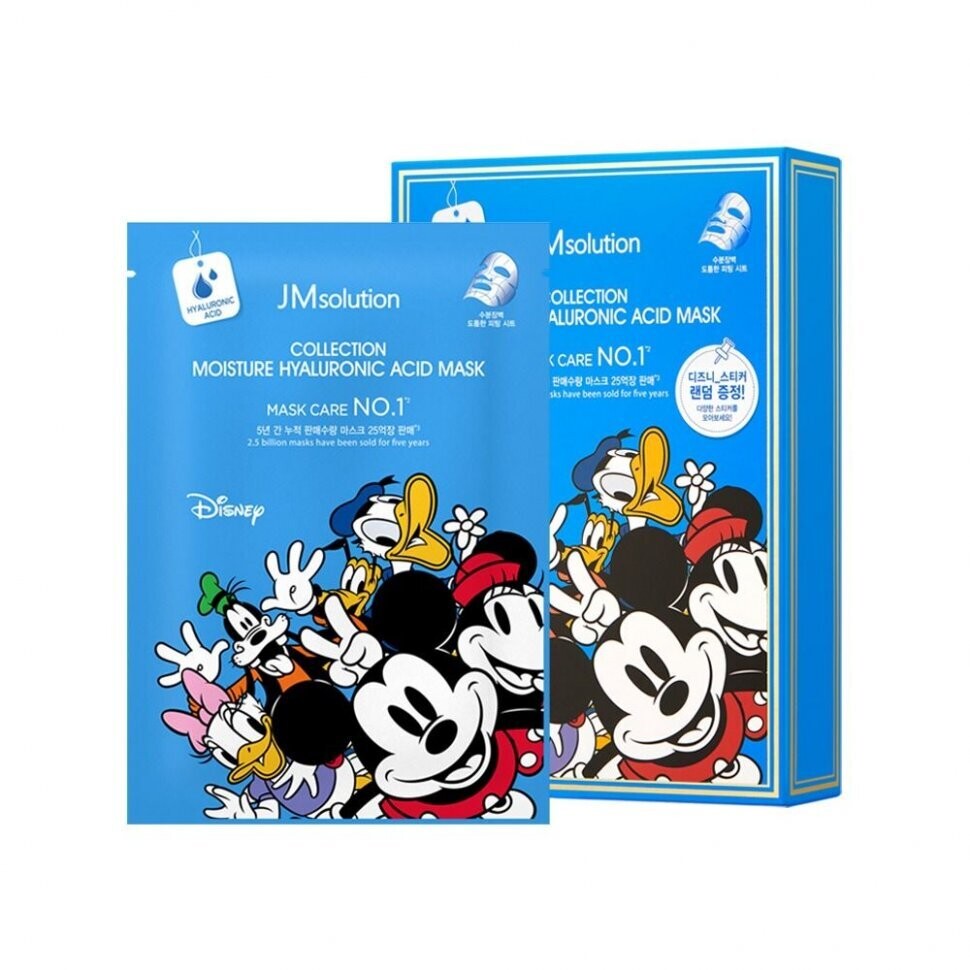 JM SOLUTION Disney Collection Moisture Hyaluronic Acid (Тканевая маска с гиалуроновой кислотой)