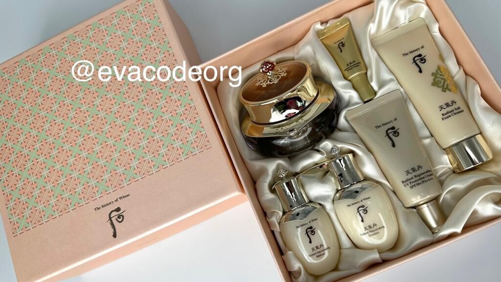 The history of Whoo Cheongidan Radiant Regenerating Eye Cream Special Set (вес 975 гр)