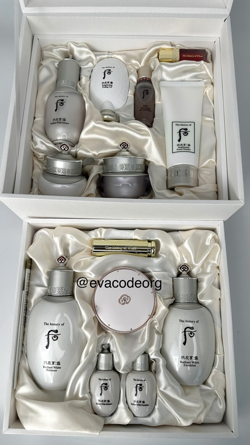 THE HISTORY OF WHOO Seol Gongjinhyang Royal Whitening Special Set (вес 2 830 гр)