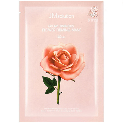 JMsolution Glow Luminous Flower Firming Mask Rose - Маска с экстрактом дамасской розы (Вес гр)