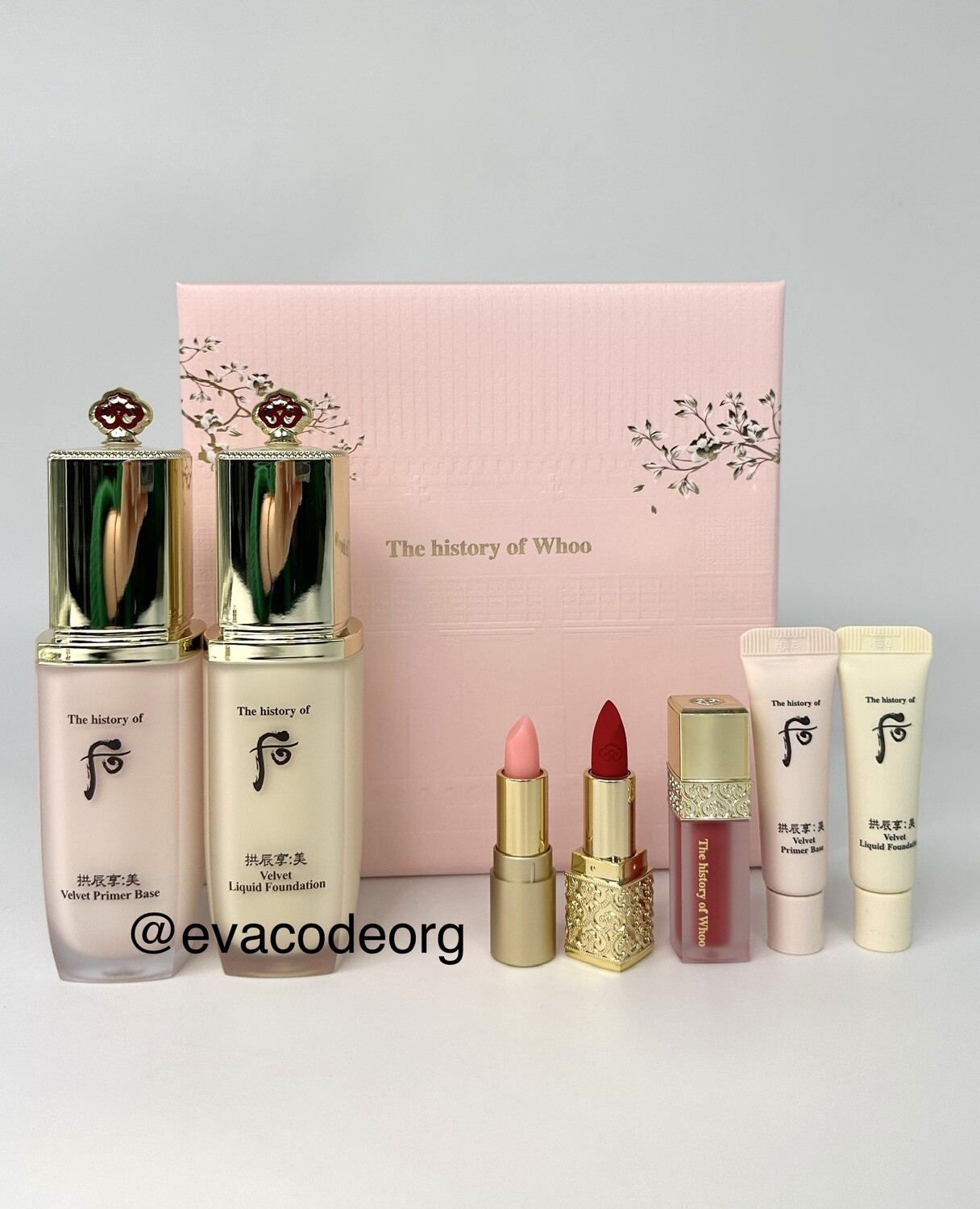 The History of Whoo Gongjinhyang: Mi Velvet Makeup Special Set (вес 455 гр)