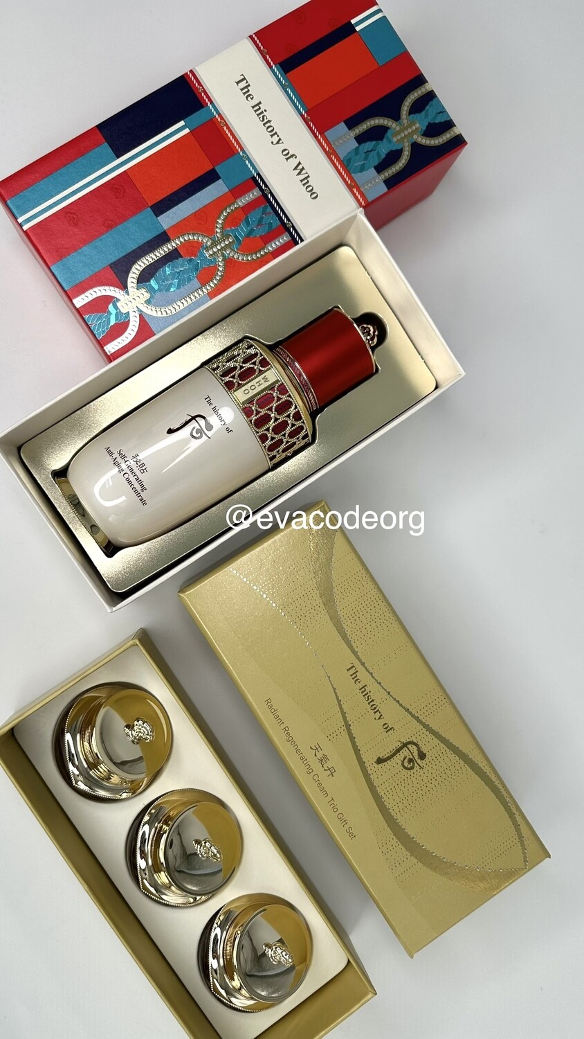 The history of Whoo Bichup Self-Generating Anti-Aging Concentrate Special Set (вес 460 гр)