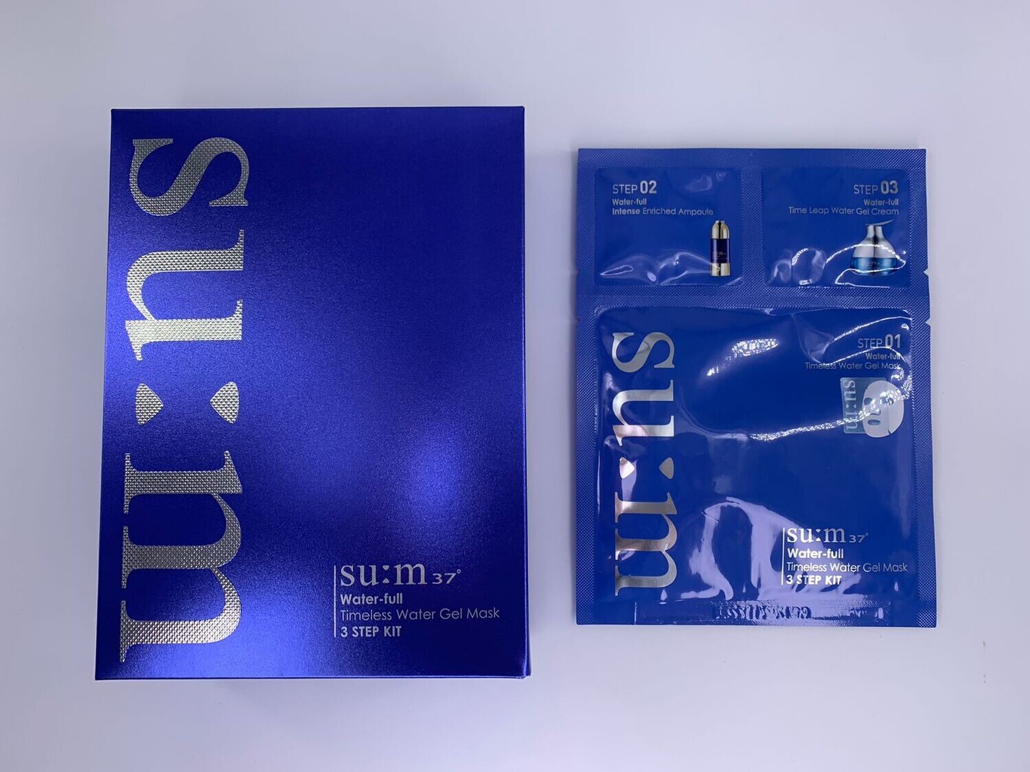 SUM:37 Water-ful Timeless Water Gel Mask 3 Step KIT 10 шт (вес 515 гр)