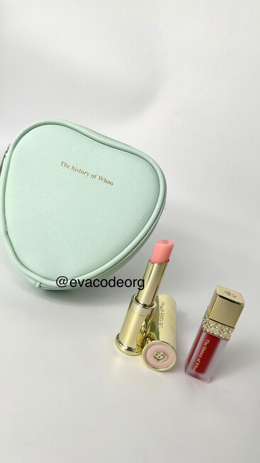 The History of Whoo Gongjinhyang: Mi Glow Lip Balm Special Set (вес 140 гр)