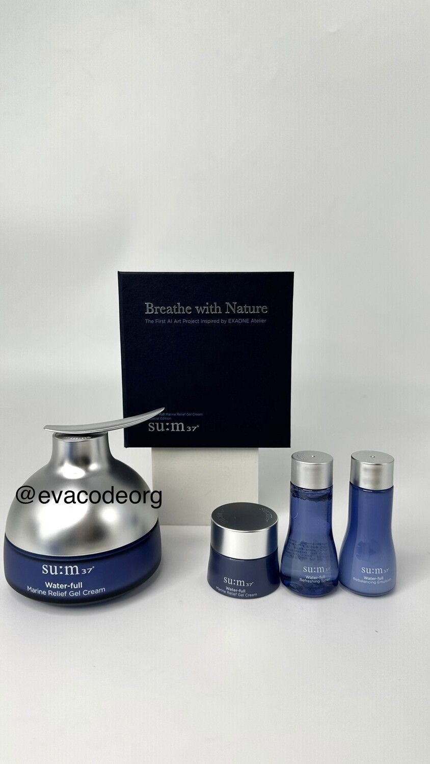 SU:M37 Water-full Marine Relief Gel Cream Special Edition (вес 770 гр)