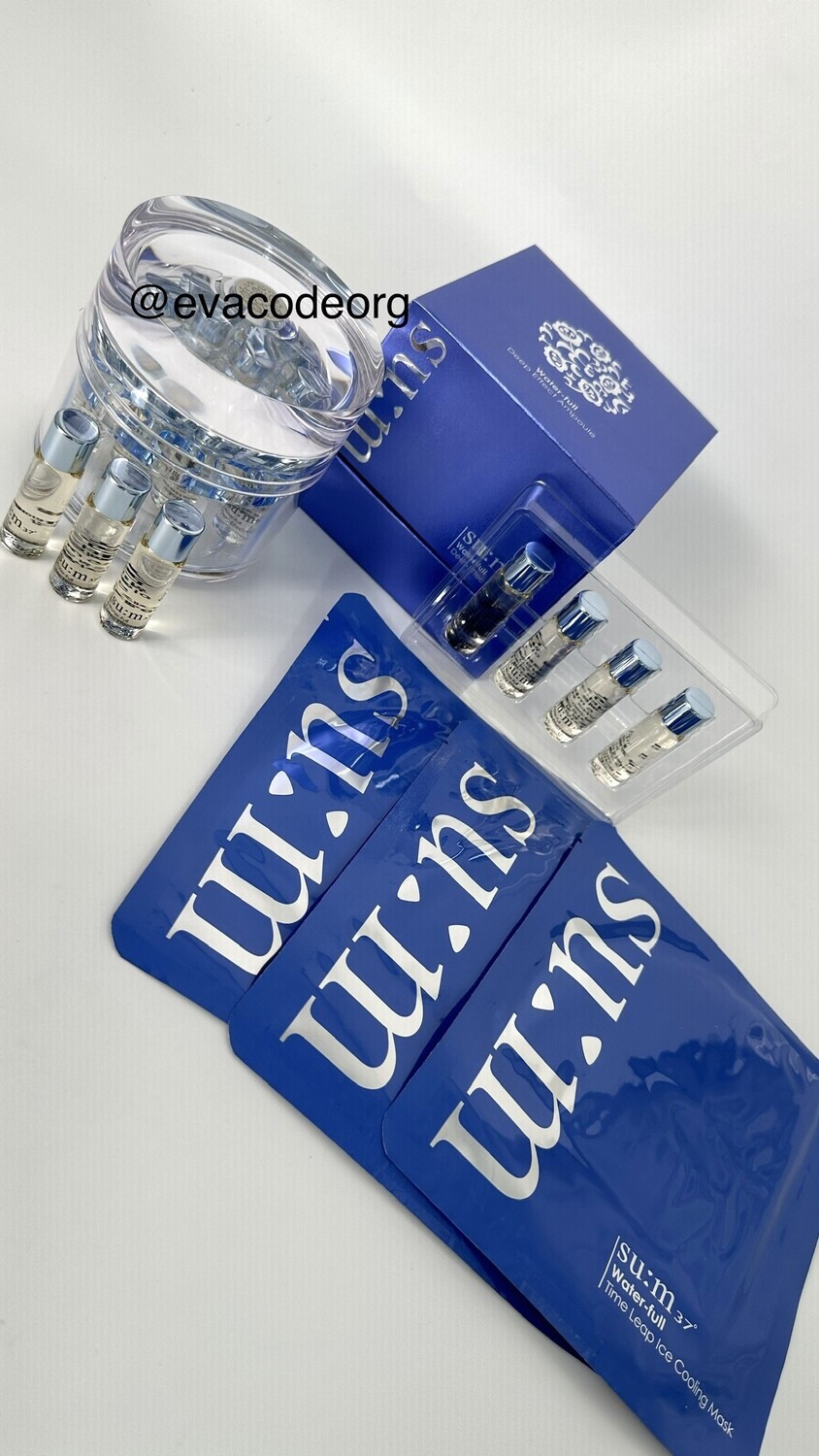 SU:M37 Water-full Deep Effect Ampoule Special Set (вес 880 гр)