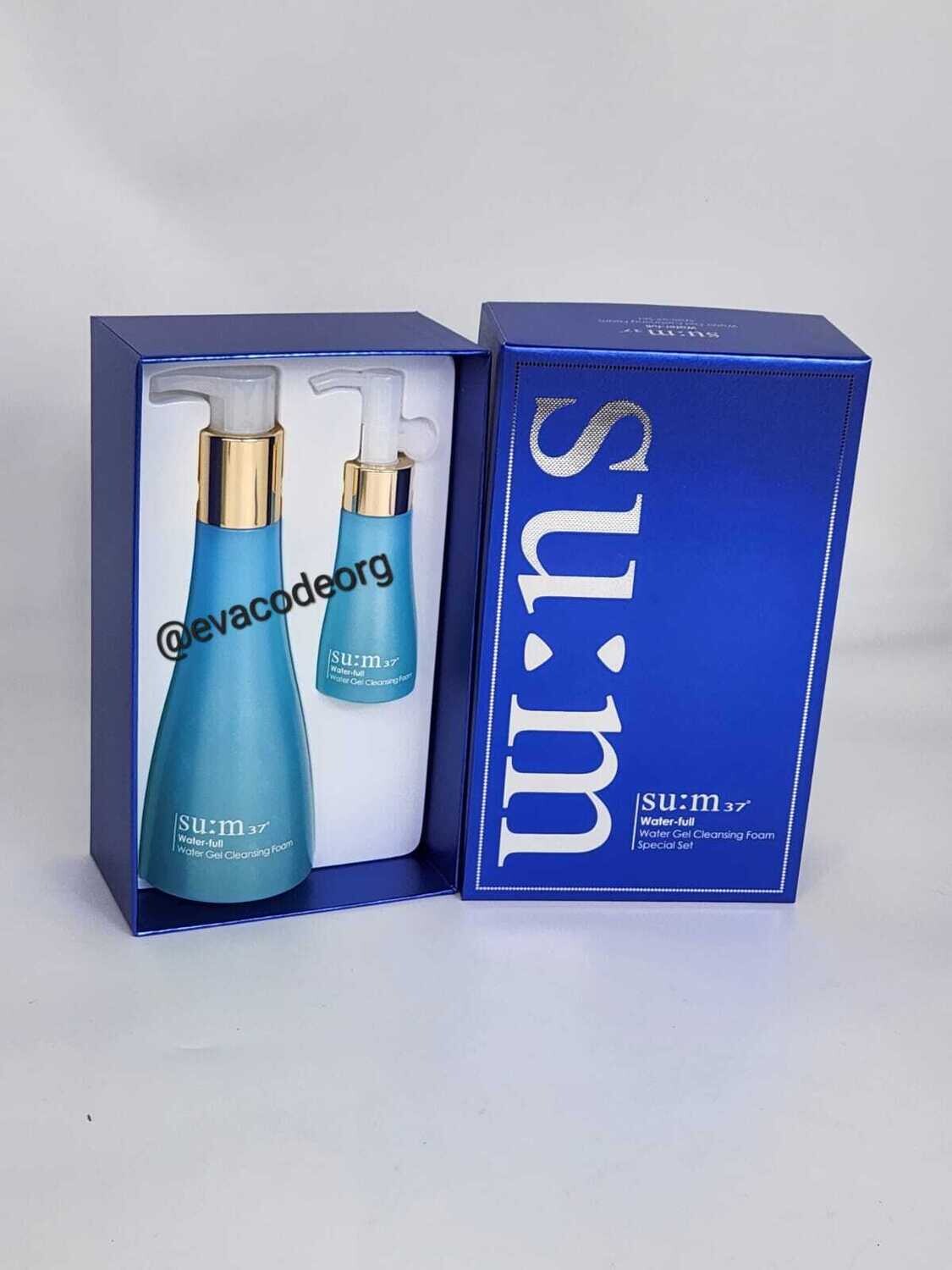 SU:M 37 Water-Full Water Gel Cleansing Foam Special Set