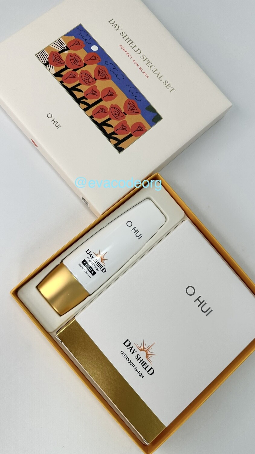 O HUI DAY SHIELD perfect sun black Special Set (вес 330 гр)