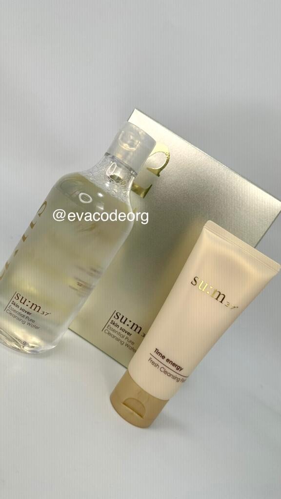 SU:M37 Skin Saver Essential Pure Cleaning Water Special Set (вес 675 гр)