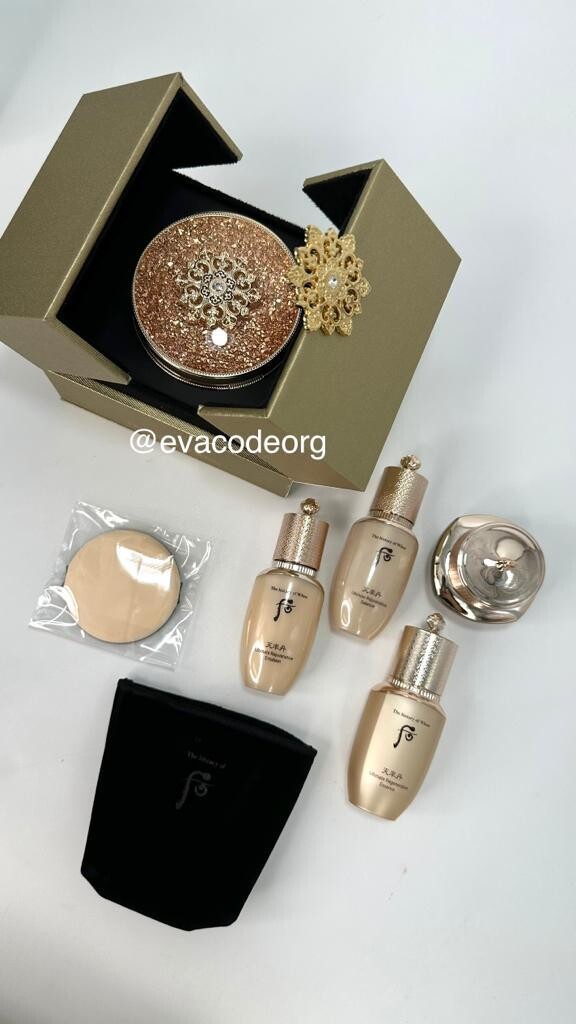The History of Whoo Cheonyuldan Signature Cushion Foundation tone 21 Special Set (вес 970 гр)