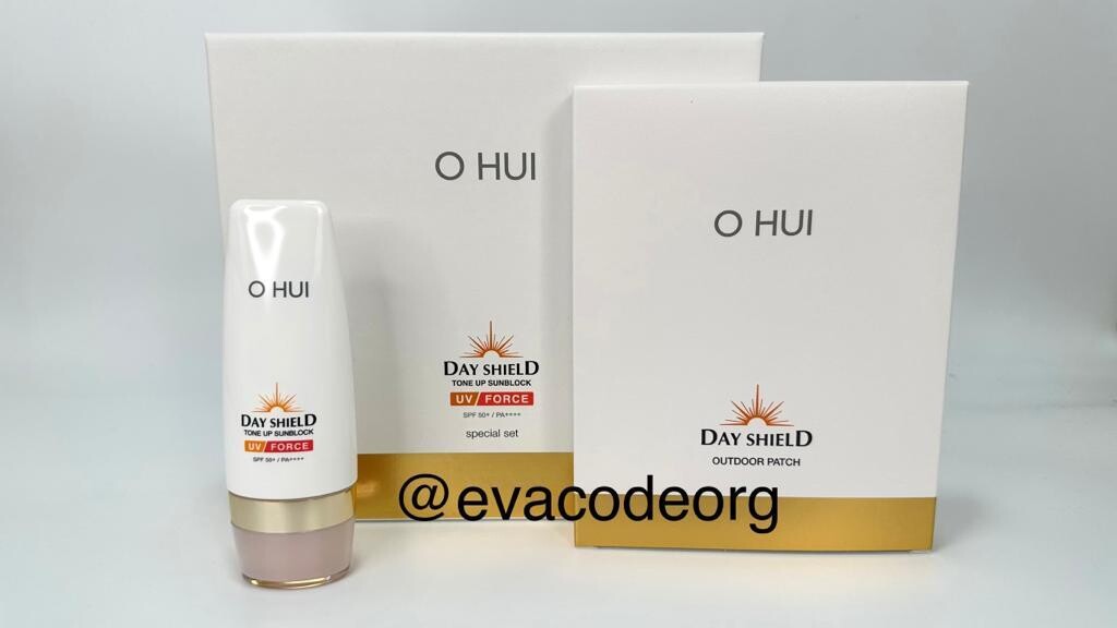 O HUI DAY SHIELD TONE UP SUNBLOCK UV FORCE SPF50+/PA++++ (вес 370 гр)