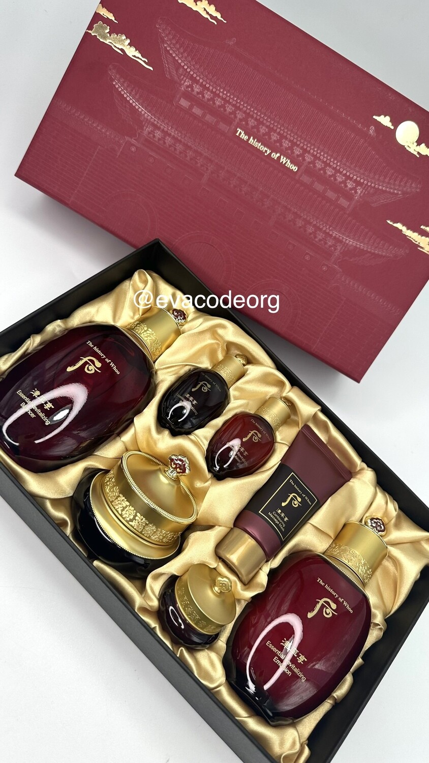 The history of Whoo Jinyulhyang Special 3pcs Set (вес 1350 гр)6шт в коробке