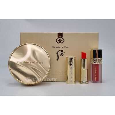 The history of Whoo Gongjinhyang:Mi Luxury Glow Pressed Powder No.1 Special Set (Вес: 180гр)
