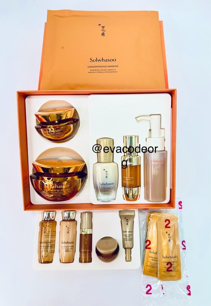 Sulwhasoo Concentrated Ginseng Renewing Perfection cream EX Classic Set