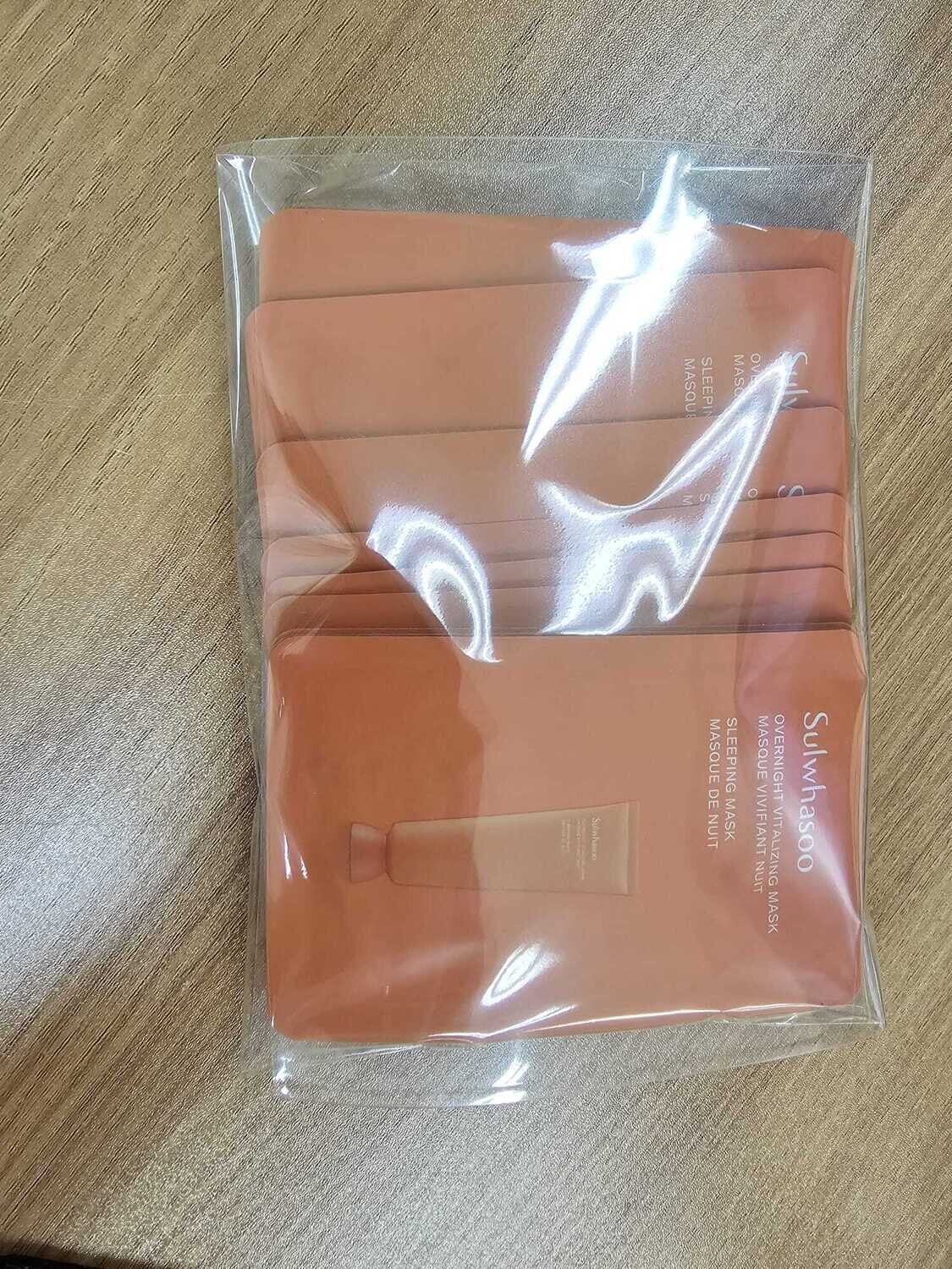 Sulwhasoo Overnight Vitalizing Mask (Sleeping mask) (90гр) 12 шт*5 мл