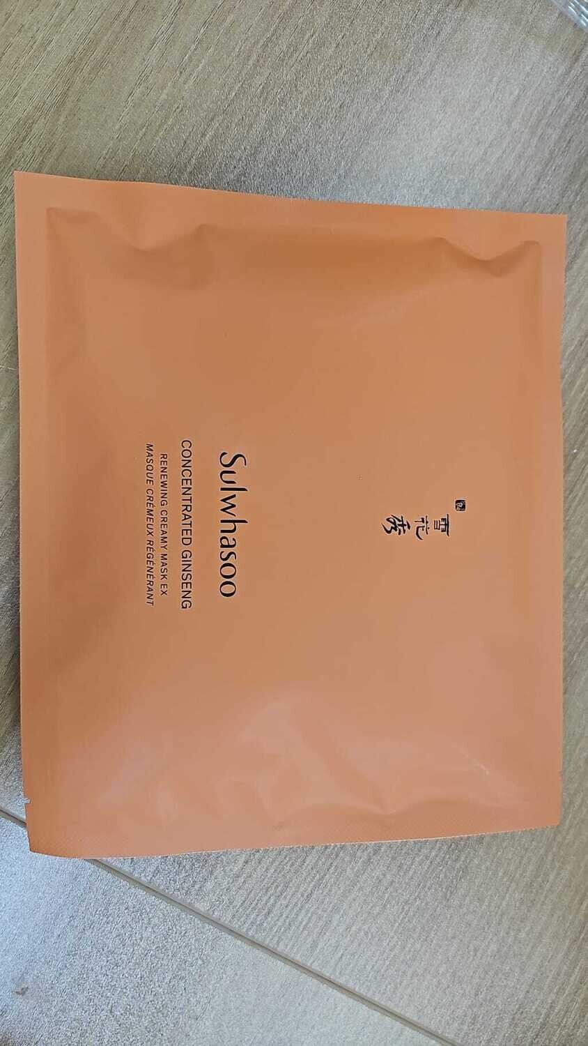 Sulwhasoo Concentrated Ginseng Renewing Creamy Mask EX (55 гр)