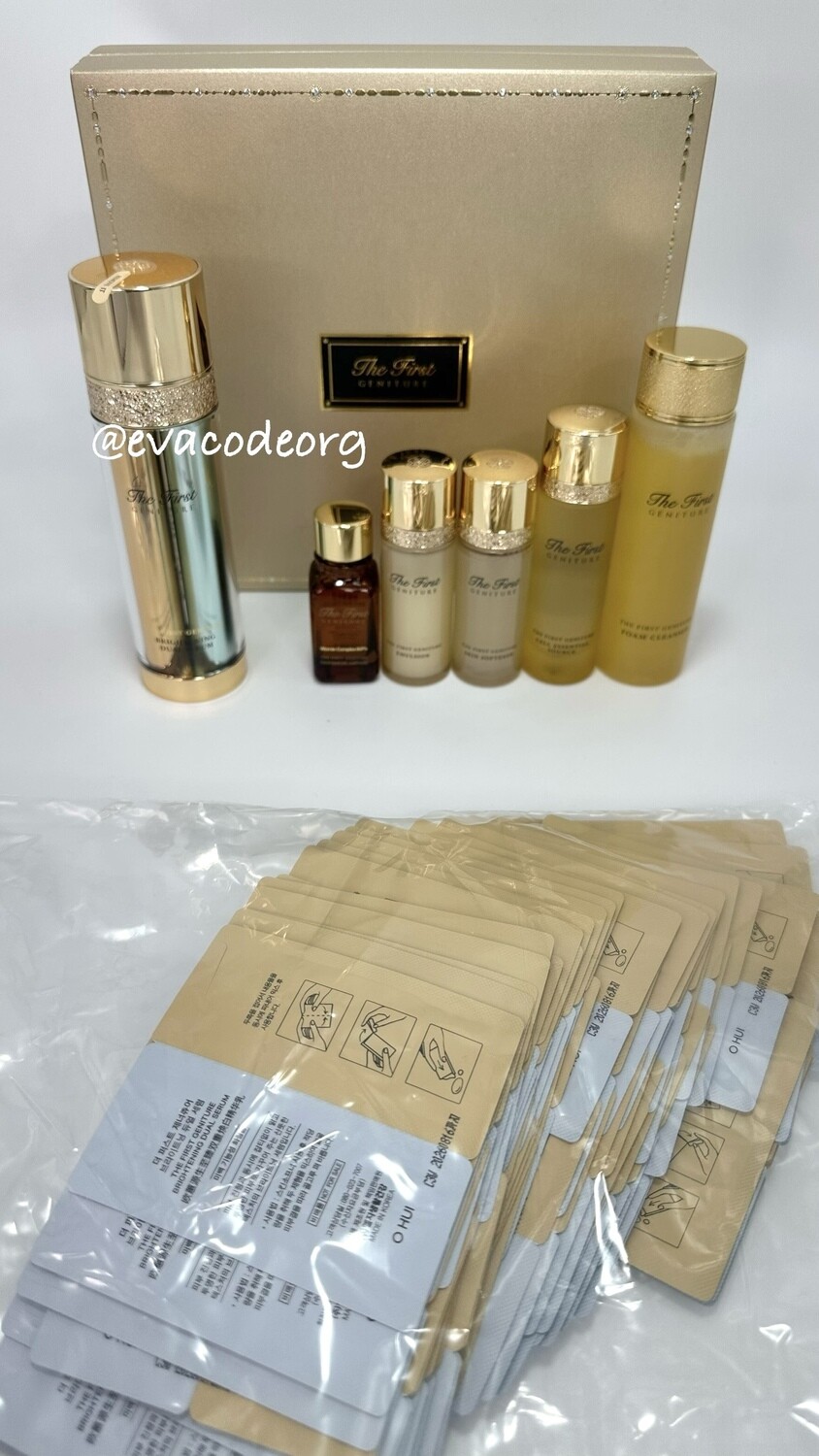 THE FIRST GENITURE BRIGHTENING DUAL SERUM Special Set (вес 1200 гр)