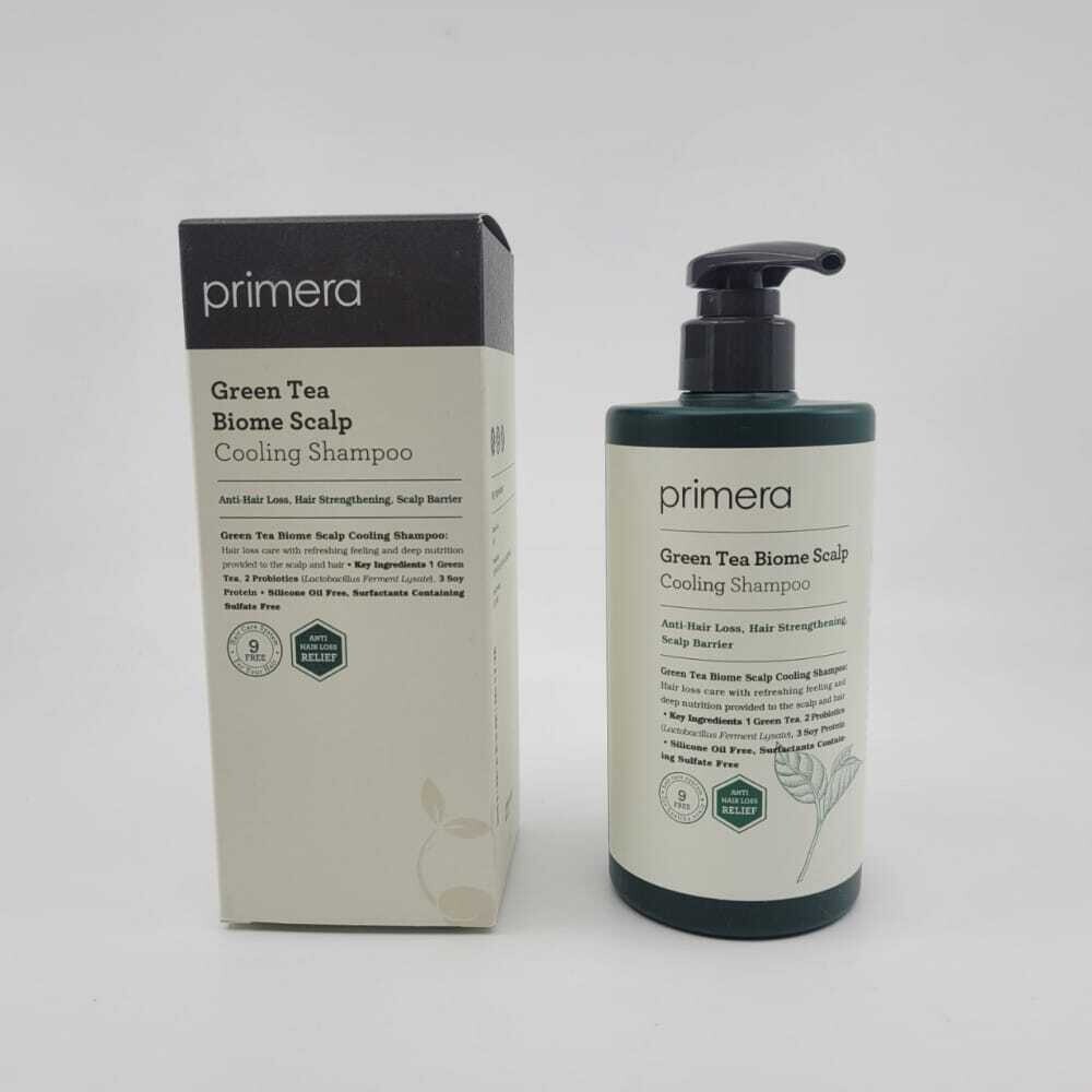 PRIMERA Green Tea Biome Scalp Cooling Shampoo 380 ml (490 гр)