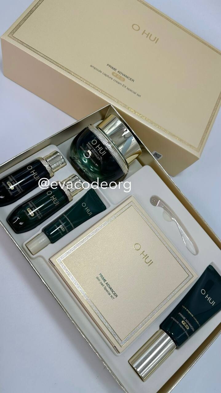O HUI PRIME ADVANCER PRO ampoule capture cream EX 50 ml Special Set (вес  890 гр)