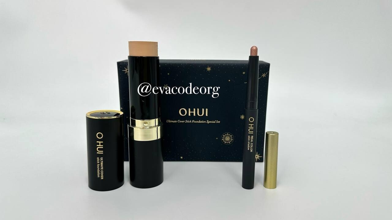 O HUI Ultimate Cover Stick Foundation Special Set (вес 165 гр)