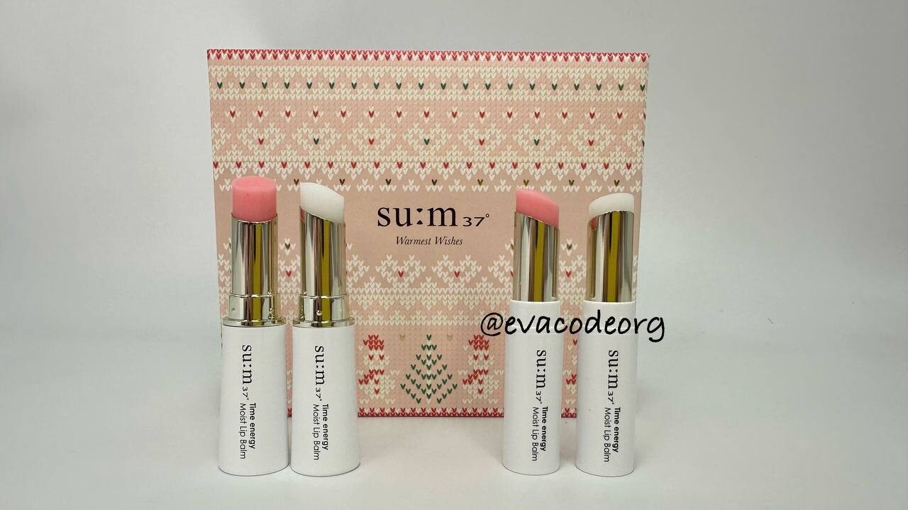 SU:M37 Time Energy Moist Lip balm Special Set (вес 175 гр)