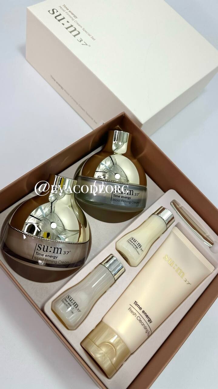 SU:M37 Time Energy Moist Firming Cream Special Set (1135 гр)