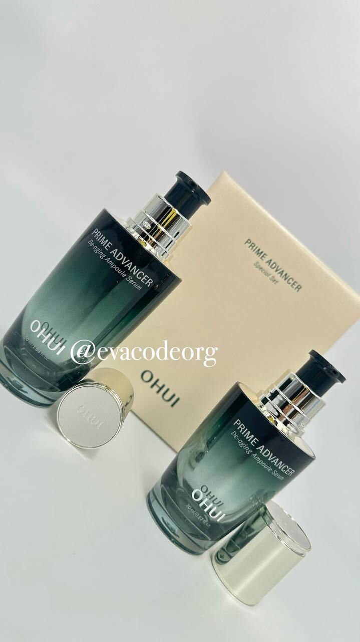 O HUI PRIME ADVANCER De-aging ampoule serum Special Set (вес 405 гр)
