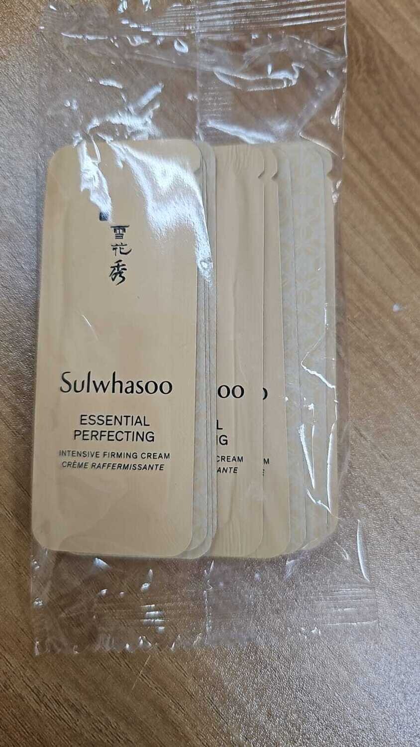 Sulwhasoo Essential Perfecting Intensive Firming Cream 12 шт*1мл (25 Гр)