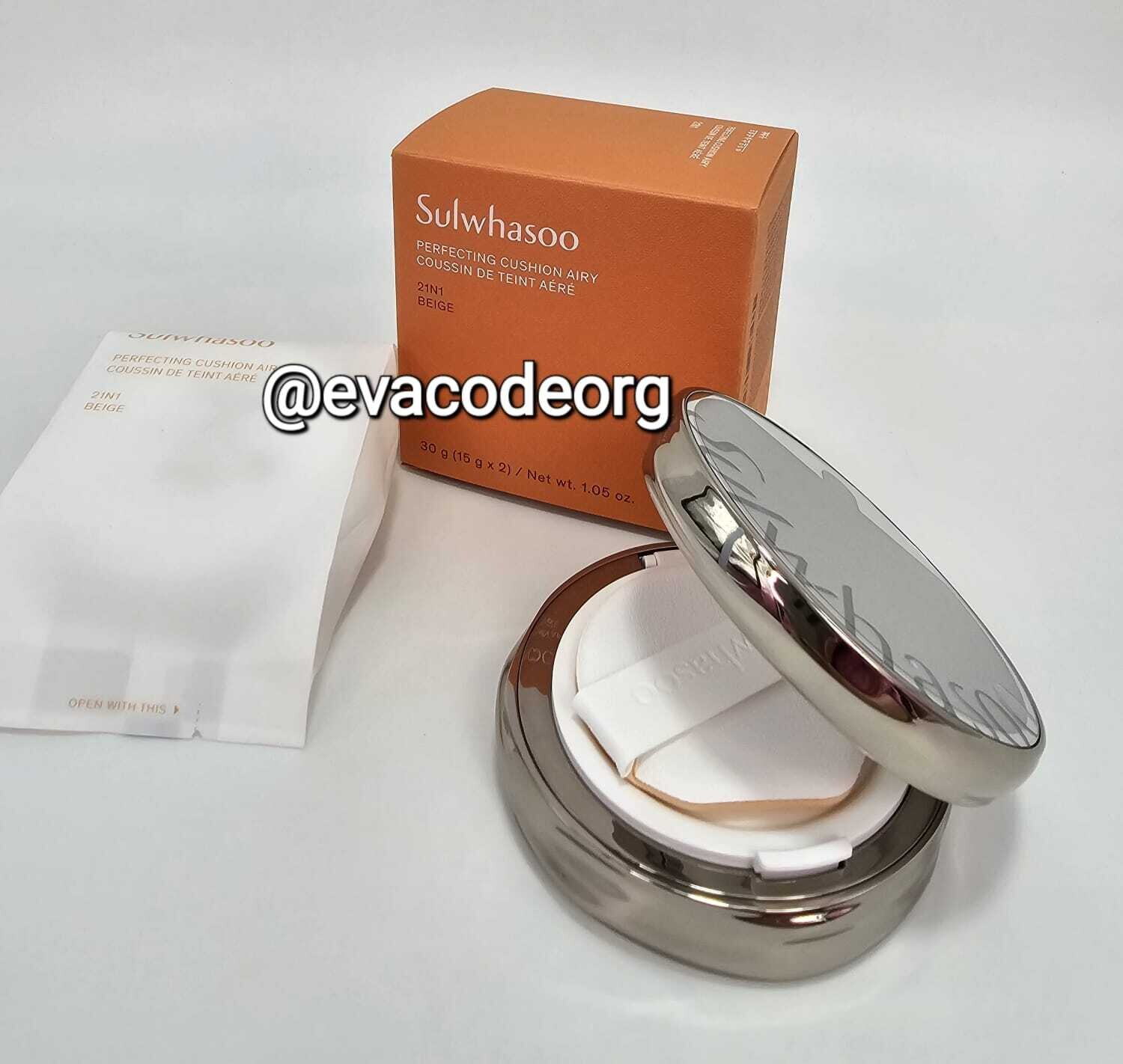 Sulwhasoo Perfecting cushion airy (с легким покрытием) (145 гр)