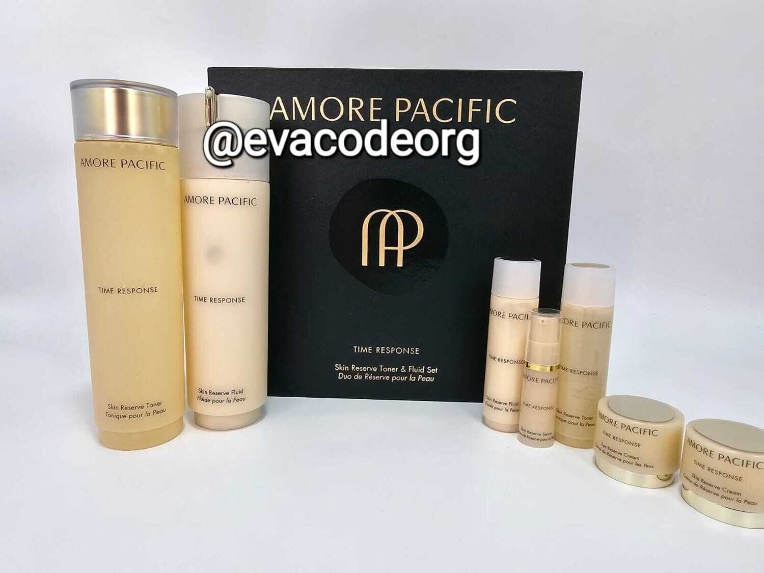 Amore Pacific Time Response Skin Reserve Toner &amp; Fluid Set (930 гр)