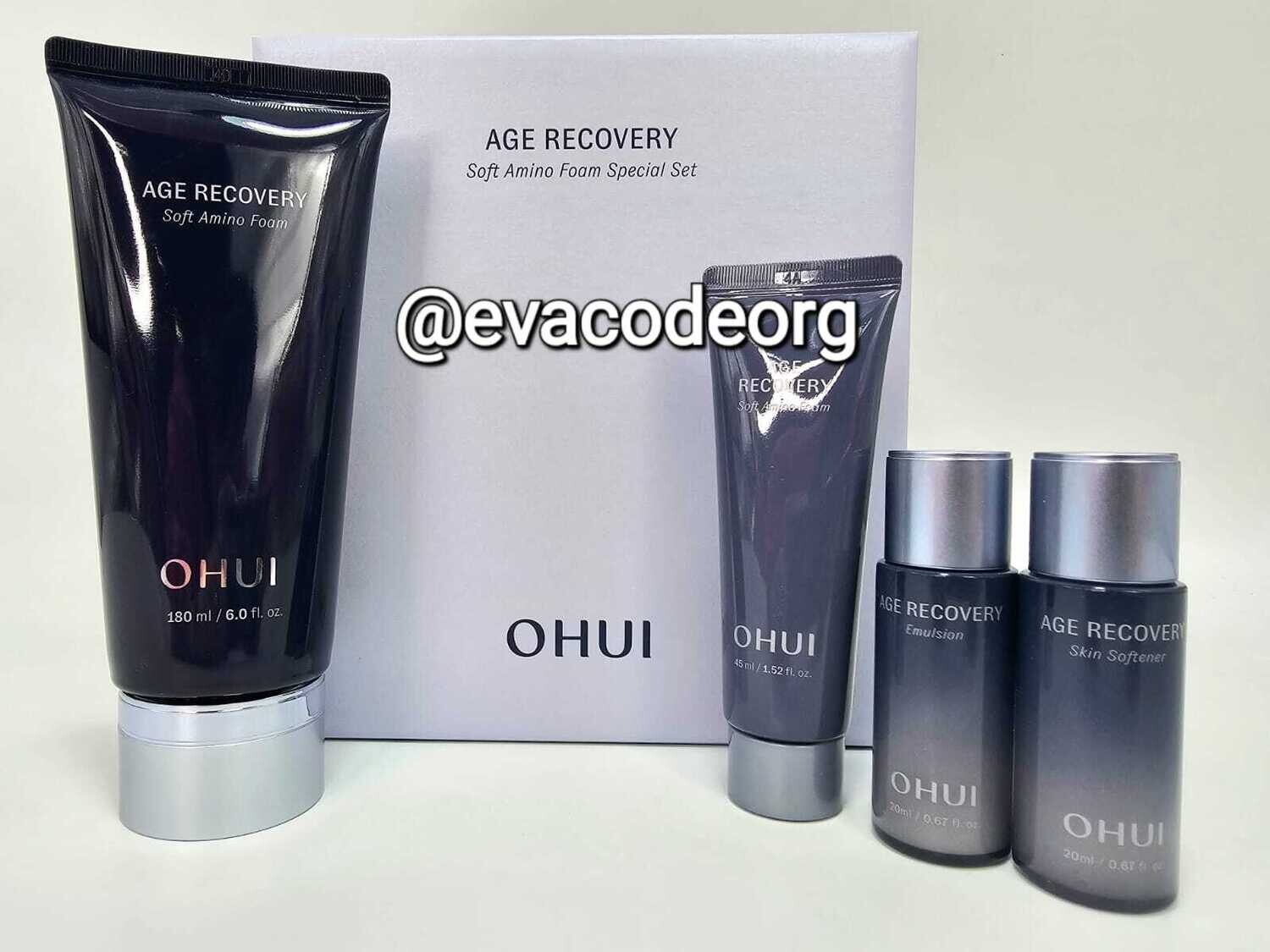 O HUI AGE RECOVERY soft amino foam Special Set (вес 630 гр)
