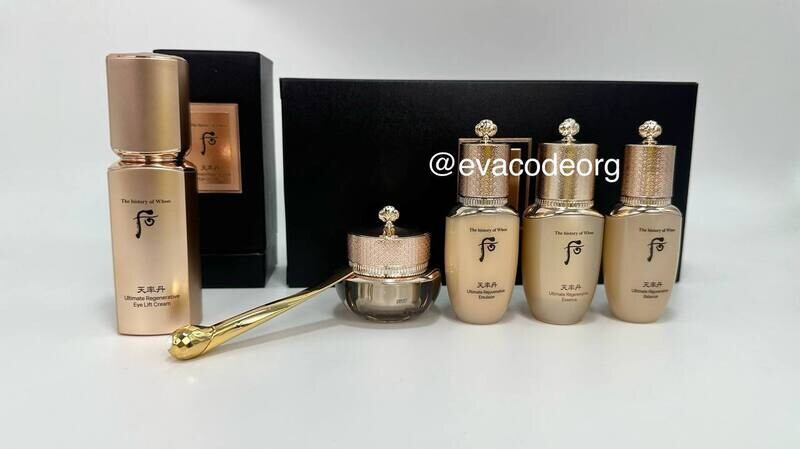 The history of Whoo Cheonyuldan Ultimate Regenerative Eye Lift Cream 20 мл Special Set (вес 610 гр)