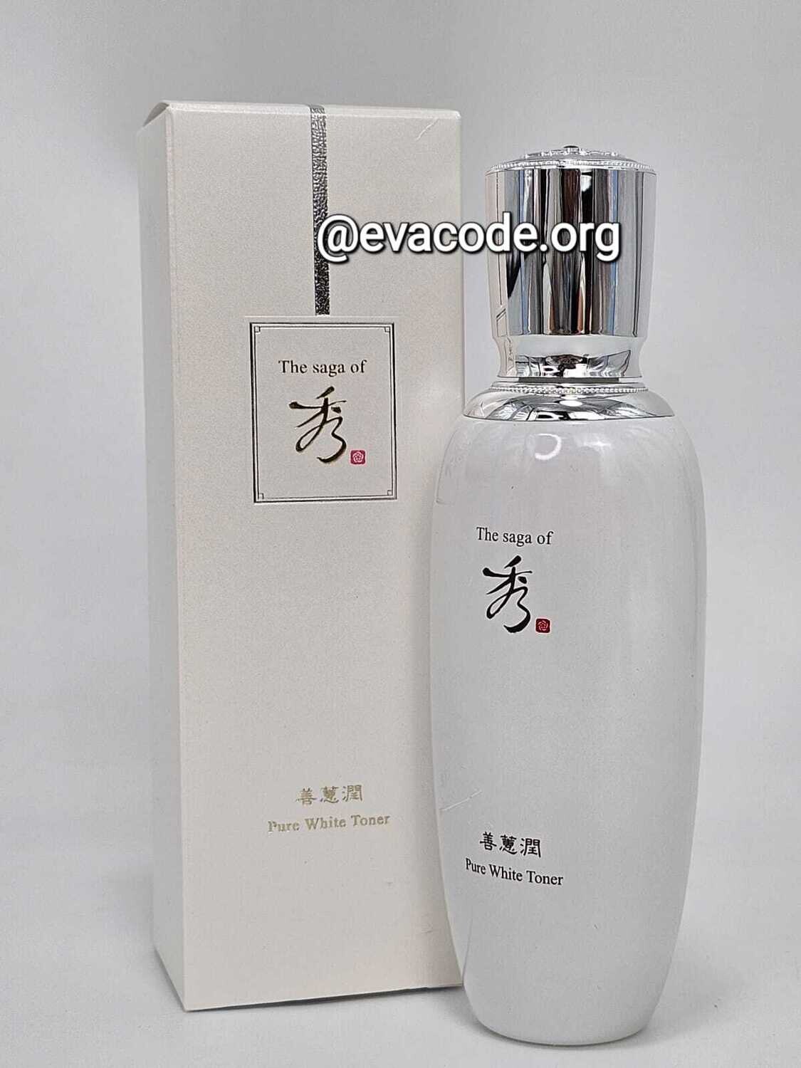 The saga of Xiu Sunhyeyun Pure White Toner (вес 445 гр)