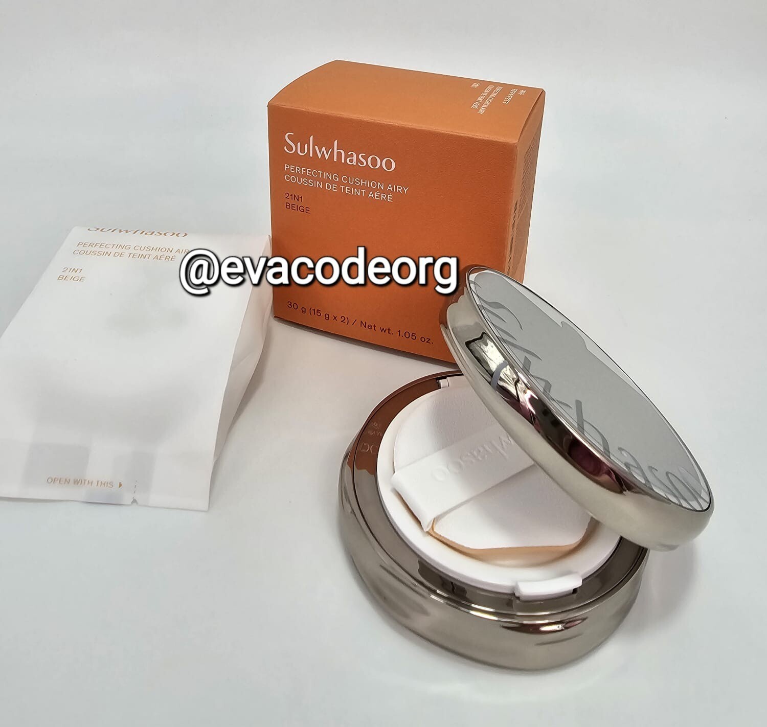 Sulwhasoo Perfecting cushion airy (с легким покрытием) (145 гр)