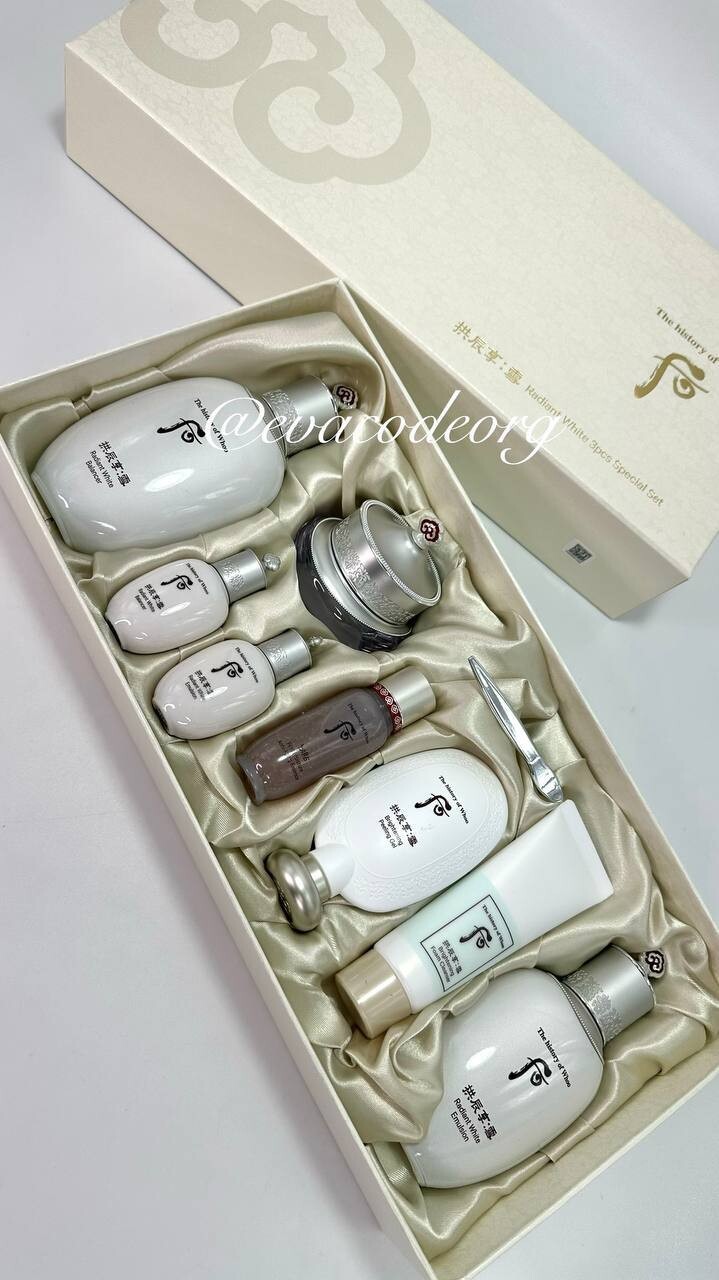 The History of Whoo Seol Radiant White 3pcs Special Set (вес 1455 гр)