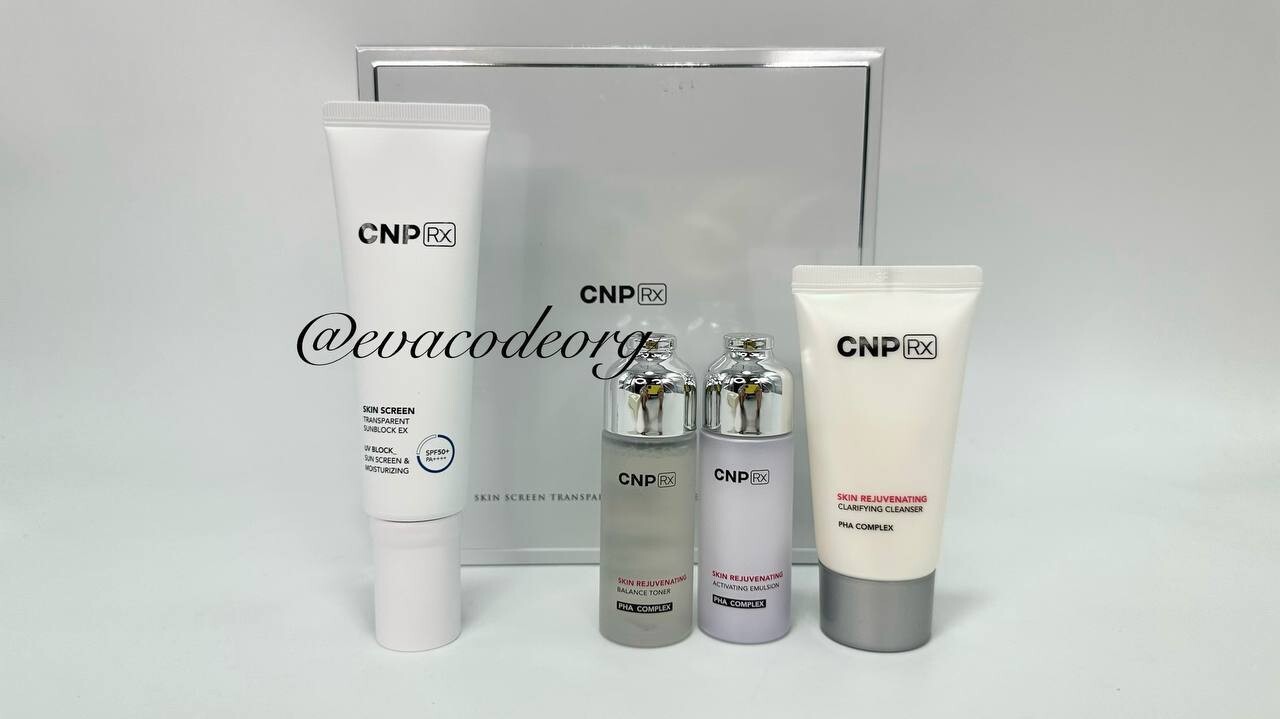 CNP Rx SKIN SCREEN TRANSPARENT SUNBLOCK EX 50 мл SPECIAL SET (вес 290 гр)