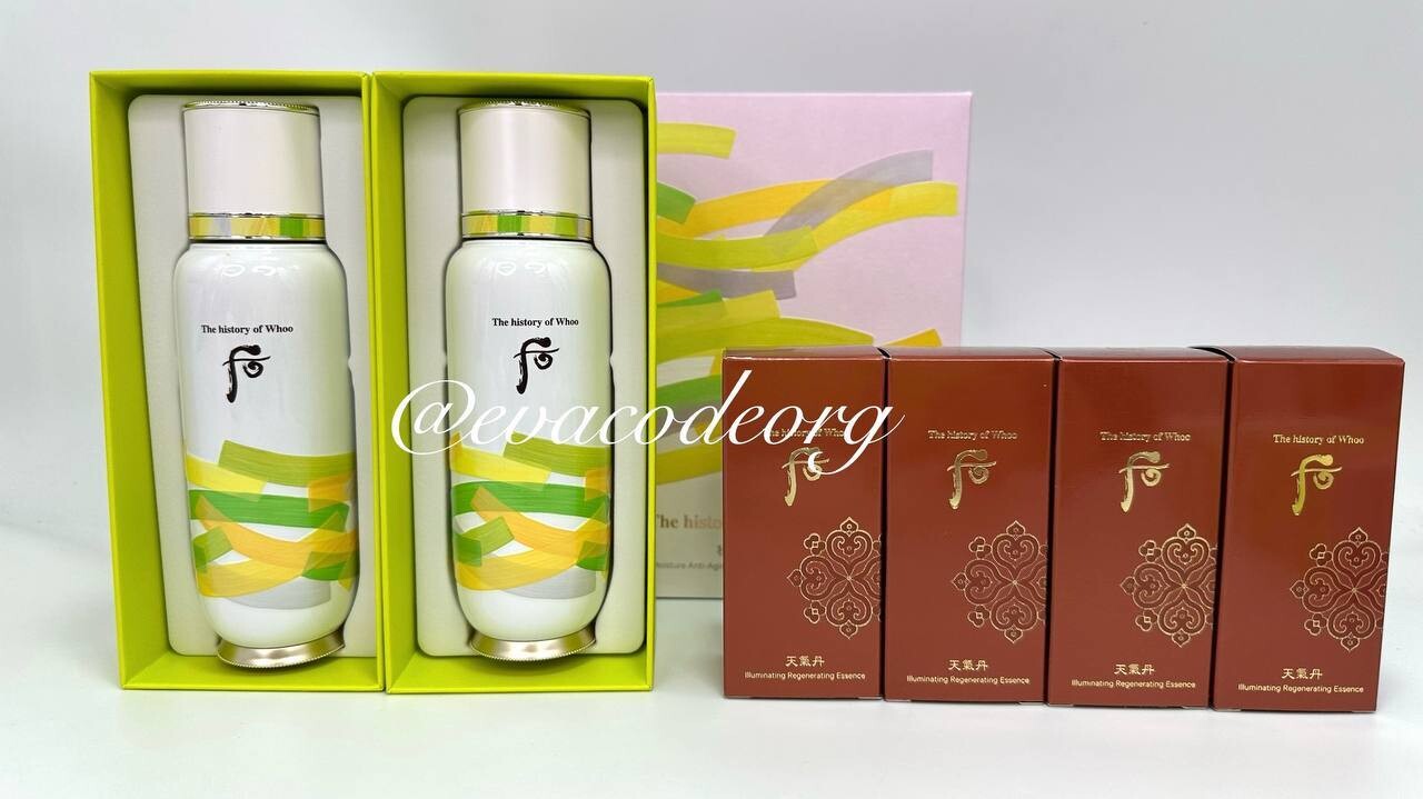 The history of Whoo Bichup First Moisture Anti-Aging Essence Duo (1360 гр)