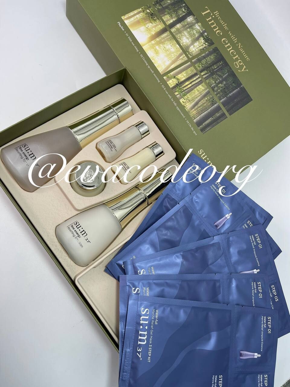 SU:M37 Time energy 2pcs Special Set (вес 1580 гр)