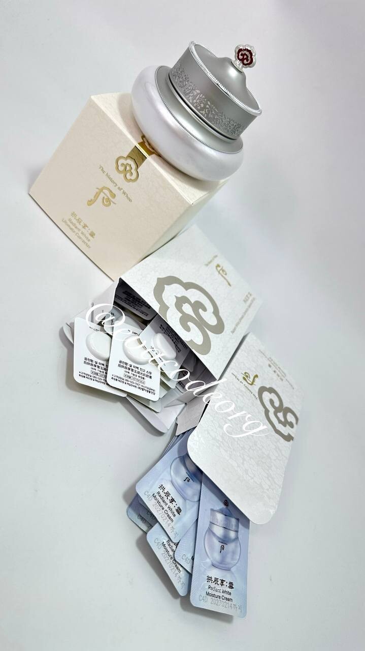 The history of Whoo Seol Radiant White Ultimate Corrector 50 мл Special Set (вес 490 гр)